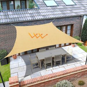 CNCEST Waterproof Shade Sail Patio Awning Outdoor Garden Pool Sun Canopy Shelter Cover CNCEST Waterproof Shade Sail Patio Awning Outdoor Garden Pool Sun Canopy Shelter Cover