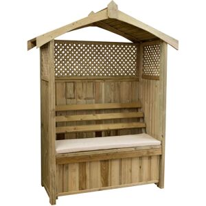 Zest - Cushion For Dorset Norfolk Cheltenham Standard Arbour Bench Seat Pad Stone Zest - Cushion For Dorset Norfolk Cheltenham Standard Arbour Bench Seat Pad Stone