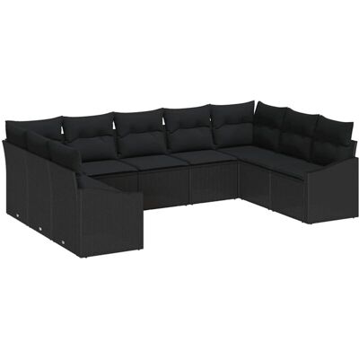 Garden Sofa Set 9-Piece - Weather-Resistant Rattan - Modern Design Garden Sofa Set 9-Piece - Weather-Resistant Rattan - Modern Design