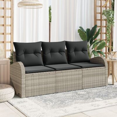 Vidaxl Garden Sofa Set 3-Piece - Garden Sofa Set Vidaxl Garden Sofa Set 3-Piece - Garden Sofa Set