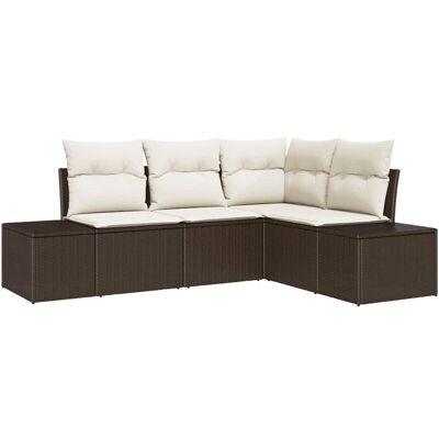 vidaXL Garden Sofa Set - Modern Modular Patio Furniture vidaXL Garden Sofa Set - Modern Modular Patio Furniture