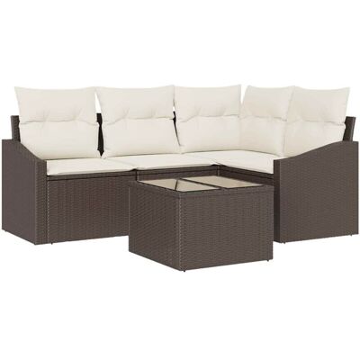 Vidaxl Garden Sofa Set 4 Pieces - Outdoor Modern Stylish Furniture Vidaxl Garden Sofa Set 4 Pieces - Outdoor Modern Stylish Furniture