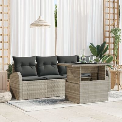 Vidaxl Garden Sofa Set - Modern Outdoor Furniture Vidaxl Garden Sofa Set - Modern Outdoor Furniture