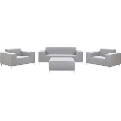 Beliani Garden Sofa Set ROVIGO - 5 Seater Weather Resistant Outdoor Furniture Beliani Garden Sofa Set ROVIGO - 5 Seater Weather Resistant Outdoor Furniture