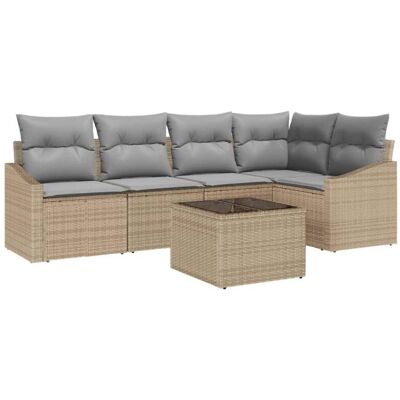 Vidaxl Garden Sofa Set - Modern Design, Weather-Resistant, Modular Vidaxl Garden Sofa Set - Modern Design, Weather-Resistant, Modular