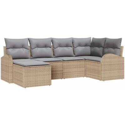 Vidaxl beige rattan garden sofa set - Garden sofa set Vidaxl beige rattan garden sofa set - Garden sofa set