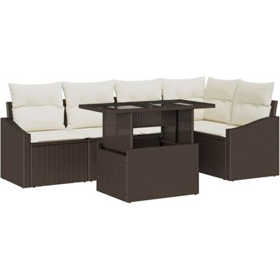 Poly Rattan Garden Sofa Set - Seats 3-5 - Outdoor Furniture Poly Rattan Garden Sofa Set - Seats 3-5 - Outdoor Furniture