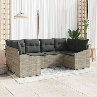 Light Grey Modular Garden Sofa Set - Outdoor Dining & Lounge Light Grey Modular Garden Sofa Set - Outdoor Dining & Lounge