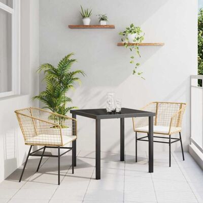 Vidalaxn Garden Dining Set - Modern, Lightweight, Weather-Resistant - Garden Dining Set Vidalaxn Garden Dining Set - Modern, Lightweight, Weather-Resistant - Garden Dining Set