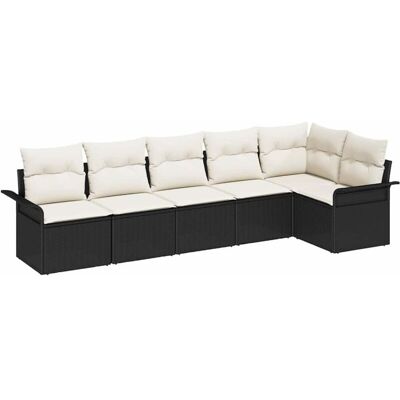 Vidaxl Garden Sofa Set - Weather-Resistant, Modular, Seats Six Vidaxl Garden Sofa Set - Weather-Resistant, Modular, Seats Six