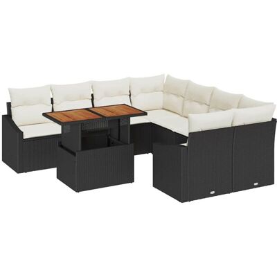 Unknown Model - Garden Dining Set 9 Pieces - Outdoor Furniture Unknown Model - Garden Dining Set 9 Pieces - Outdoor Furniture