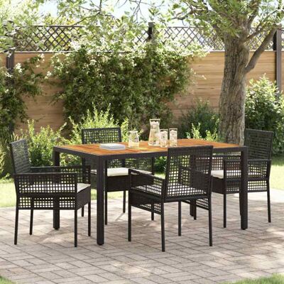 vidaXL Garden Dining Set 4 Pieces - Outdoor Table & Chairs vidaXL Garden Dining Set 4 Pieces - Outdoor Table & Chairs