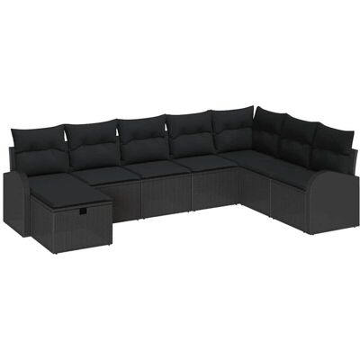 Generic - Garden furniture set - 8 pcs - Poly Rattan Generic - Garden furniture set - 8 pcs - Poly Rattan