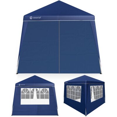 CASARIA® Capri 3x3m Pop-Up Gazebo with 4x Side Panels UV50+ Sun Protection Waterproof Foldable 3 Metre Pavilion Folding Festival Canopy Tent Includes CASARIA® Capri 3x3m Pop-Up Gazebo with 4x Side Panels UV50+ Sun Protection Waterproof Foldable 3 Metre Pavilion Folding Festival Canopy Tent Includes
