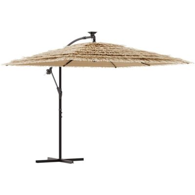 vidaXL Garden Parasol Steel Pole - UV Protection, Water-Resistant, 290x290x238cm vidaXL Garden Parasol Steel Pole - UV Protection, Water-Resistant, 290x290x238cm