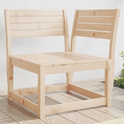 vidaXL Garden Sofa Corner Natural Pine - Garden Sofa vidaXL Garden Sofa Corner Natural Pine - Garden Sofa