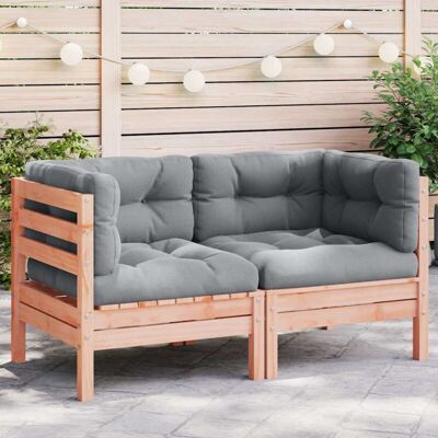 vidaXL Garden Corner Sofa with Cushions vidaXL Garden Corner Sofa with Cushions