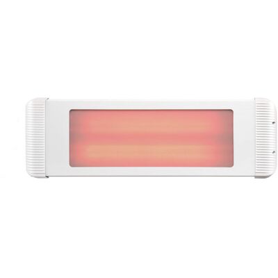 Mo-el Aaren Infrared Heater - 1800W White - Wall-Mounted Mo-el Aaren Infrared Heater - 1800W White - Wall-Mounted