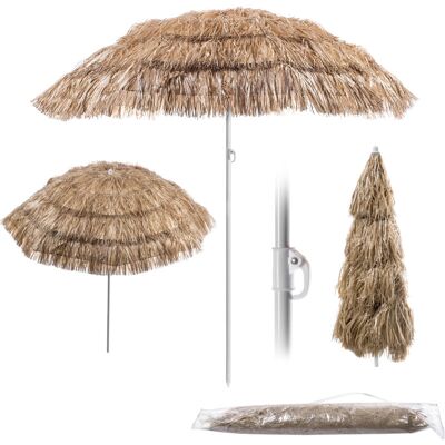 Kadax - Round Parasol for Balcony, Garden, Terrace, Pool & Beach - Adjustable Height Kadax - Round Parasol for Balcony, Garden, Terrace, Pool & Beach - Adjustable Height