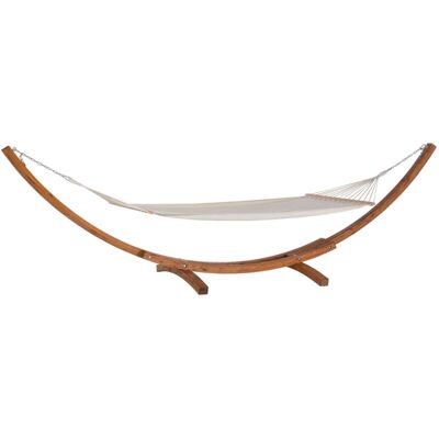 Beliani Garden Hammock White Cotton Sling - Garden Hammock Beliani Garden Hammock White Cotton Sling - Garden Hammock