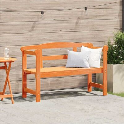 VidaXL Garden Bench - Solid Acacia Wood - Modern Outdoor Seating VidaXL Garden Bench - Solid Acacia Wood - Modern Outdoor Seating