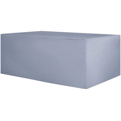 Beliani Garden Furniture Cover Grey PVC - Garden Furniture Cover Beliani Garden Furniture Cover Grey PVC - Garden Furniture Cover