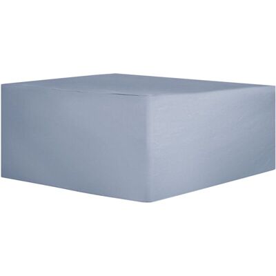 Beliani Garden Furniture Cover Grey PVC Polyester 160 x 160 x 90 cm Rain Cover Beliani Garden Furniture Cover Grey PVC Polyester 160 x 160 x 90 cm Rain Cover