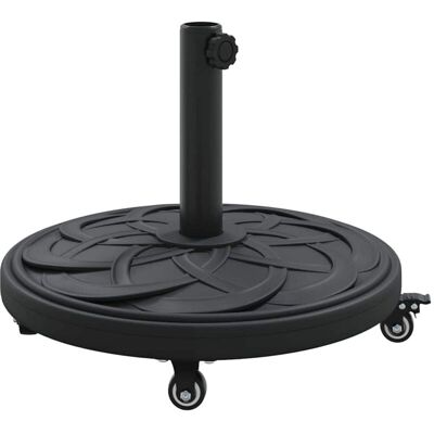 VidaXL Round Steel Umbrella Base - Suitable for Ø38-48 mm poles VidaXL Round Steel Umbrella Base - Suitable for Ø38-48 mm poles