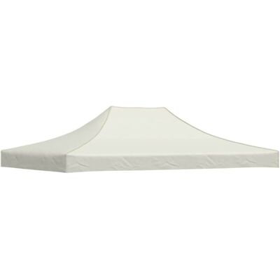 vidaXL Party Tent Roof 4.5x3 m Cream - Party Tent Roof vidaXL Party Tent Roof 4.5x3 m Cream - Party Tent Roof