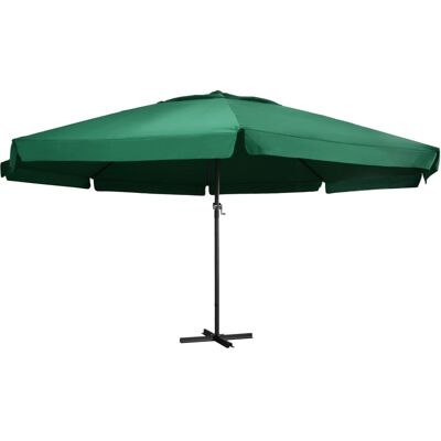 vidaXL Garden Parasol with Aluminium Pole - UV Protection - Stable - 600 cm vidaXL Garden Parasol with Aluminium Pole - UV Protection - Stable - 600 cm