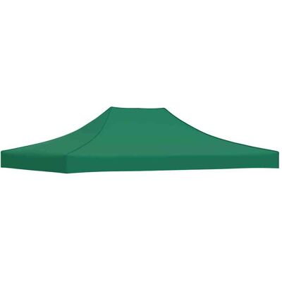 vidaXL Party Tent Roof 4.5x3 m Green - Party Tent Roof vidaXL Party Tent Roof 4.5x3 m Green - Party Tent Roof