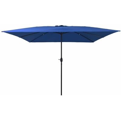 VIDAXL Square Garden Parasol 295x245 cm Blue - Parasol VIDAXL Square Garden Parasol 295x245 cm Blue - Parasol