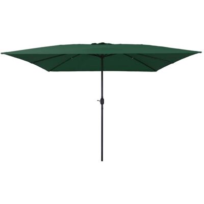 VIDAXL Green Square Garden Umbrella - Garden umbrella VIDAXL Green Square Garden Umbrella - Garden umbrella