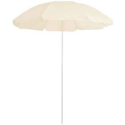 vidaXL Steel Pole Sand Garden Parasol - Garden Parasol vidaXL Steel Pole Sand Garden Parasol - Garden Parasol