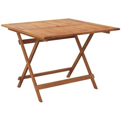 Folding Garden Table 90x90x75 cm Solid Wood Acacia vidaXL Folding Garden Table 90x90x75 cm Solid Wood Acacia vidaXL
