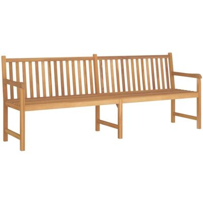 Vidaxl - Garden Bench 228 cm Solid Teak Wood Vidaxl - Garden Bench 228 cm Solid Teak Wood