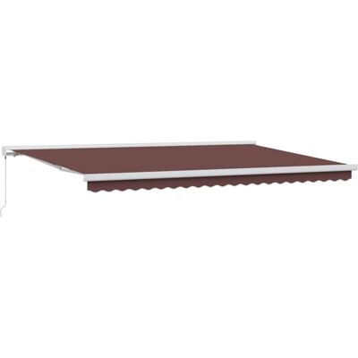 vidaXL Manual Retractable Awning 500x300 cm - Awning vidaXL Manual Retractable Awning 500x300 cm - Awning