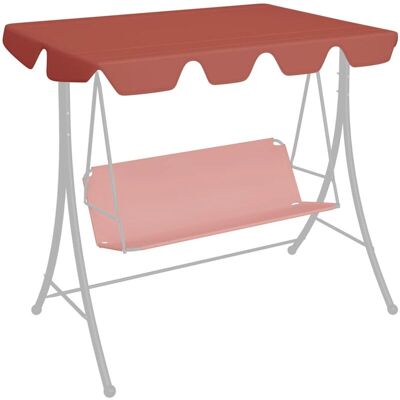 vidaXL Replacement Roof for Garden Swing - Orange - Swing Roof vidaXL Replacement Roof for Garden Swing - Orange - Swing Roof