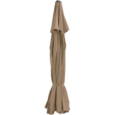 vidaXL Taupe Outdoor Parasol Fabric - 500 cm vidaXL Taupe Outdoor Parasol Fabric - 500 cm