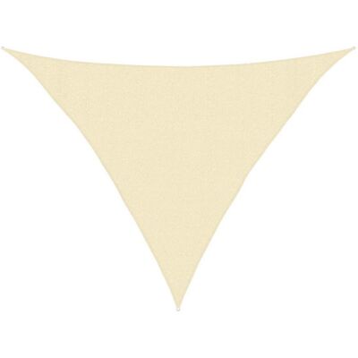vidaXL Sunshade Sail 160 g/m² Cream HDPE Outdoor Canopy Garden Patio Awning - Sunshade Sail vidaXL Sunshade Sail 160 g/m² Cream HDPE Outdoor Canopy Garden Patio Awning - Sunshade Sail
