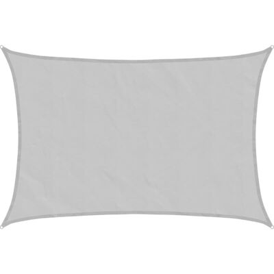vidaXL Light Grey Sun Shade Sail 4x3 m - Sun Shade Sail vidaXL Light Grey Sun Shade Sail 4x3 m - Sun Shade Sail