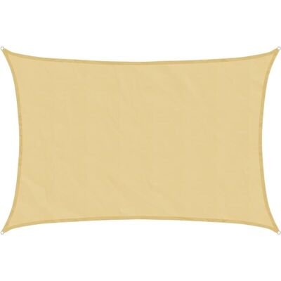 vidaXL Sunshade Sail Sand 4.5x3 m Rectangular Outdoor Shade vidaXL Sunshade Sail Sand 4.5x3 m Rectangular Outdoor Shade