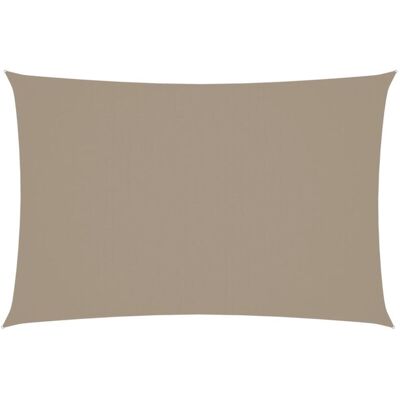 vidaXL Taupe Sunshade Sail 2x4 m Rectangular vidaXL Taupe Sunshade Sail 2x4 m Rectangular