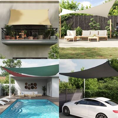 vidaXL Rectangular Sail Shade 2.5x4.5m - Parasol vidaXL Rectangular Sail Shade 2.5x4.5m - Parasol