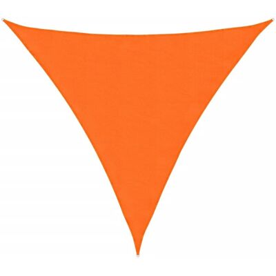 vidaXL Sun Shade Sail - UV Resistant Waterproof Oxford Triangle 4x4x4m Orange vidaXL Sun Shade Sail - UV Resistant Waterproof Oxford Triangle 4x4x4m Orange