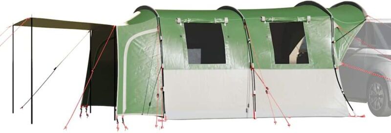 Bonnevie - Car Tent,Car canopy 4-Person Green Waterproof VSVS549170