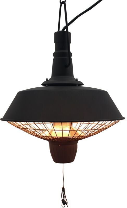 Outsunny - 2100W Electric Patio Heater Garden Ceiling Hanging Warmer Halogen Light