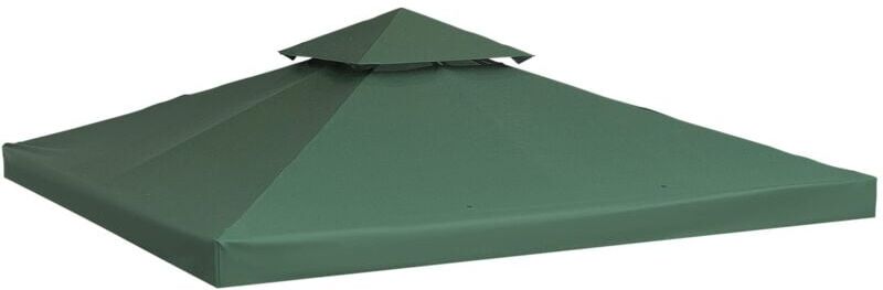 Beijiyi - Replacement tarpaulin for pavilion tent 3 x 3 m dark green