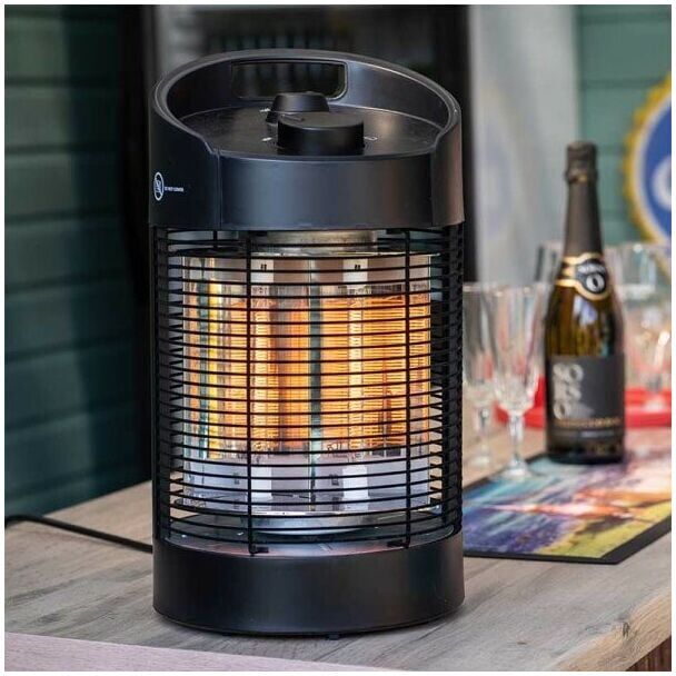 Smart Garden - Mojo Rotating Free Standing Electric Outdoor Garden Patio Heater