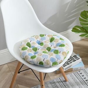 Langray - 15.8x15.8 inch round seat cushion, indoor outdoor sofa chair cushion cushion, apple tree